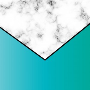 ABSTRACT BLUISH GREEN MODERN MARBLE